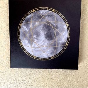 WALL ART MOON